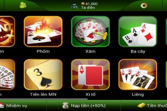 Kho game bài vô cùng đa dạng
