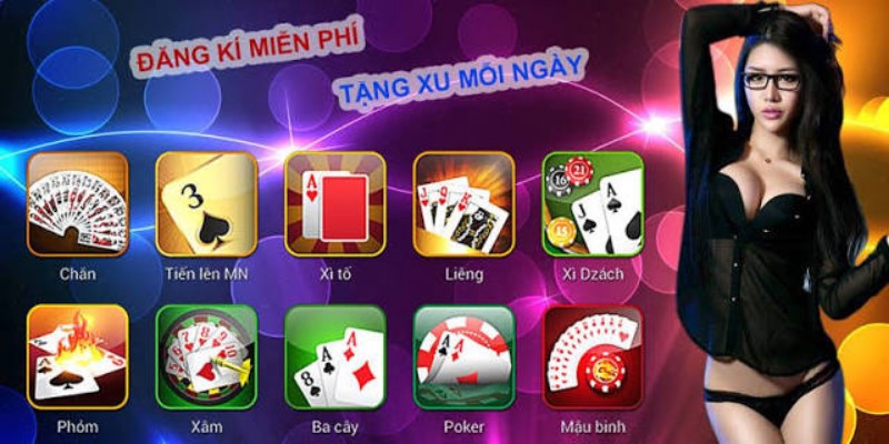 Danh sách trò chơi đa dạng, mỗi tựa game đều mang nét thu hút riêng